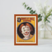 Honest Bill  Circus Briefkaart (Staand voorkant)