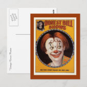 Honest Bill  Circus Briefkaart (Voorkant / Achterkant)