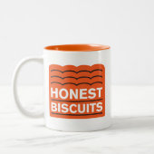 Honest Biscuits Custom Coffee Mok (Links)