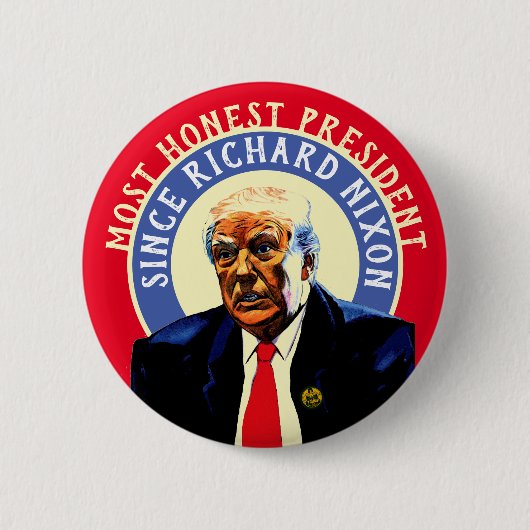 Honest Donald Ronde Button 5,7 Cm (Voorkant)