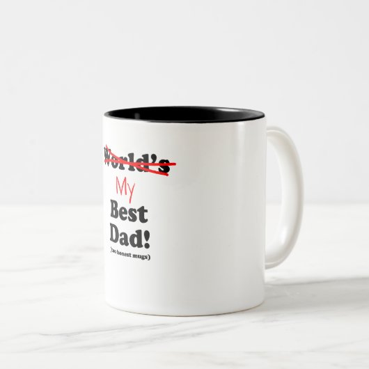 Honest Mok - Beste vader (Voorkant rechts)