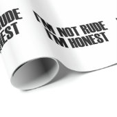 Honest Not Rude Cadeaupapier (Rol Hoek)