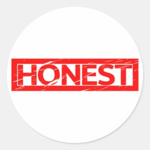 Honest Stamp Ronde Sticker