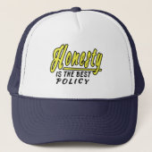 honesty is the best policy trucker pet (Voorkant)