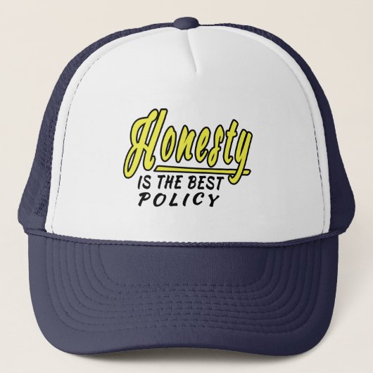 honesty is the best policy trucker pet (Voorkant)