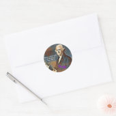‘Honesty is the first chapter in the book of  Ronde Sticker (Envelop)