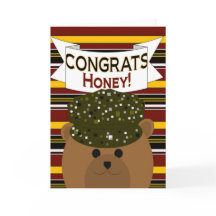 Honey - Army Soldier Gefeliciteerd!