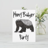 Honey Badger Animal 18th Birthday Party Boy (Staand voorkant)