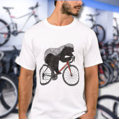 Honey Badger Bicycle T-shirt