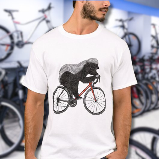 Honey Badger Bicycle T-shirt