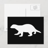 Honey Badger Briefkaart (Voorkant / Achterkant)