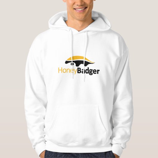 Honey Badger Classic Logo Hoodie (Voorkant)