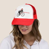 Honey Badger Cycling Funny Badass Festive Slogan Trucker Pet (In situ)
