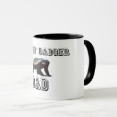 Honey Badger Dad Mok (Voorkant rechts)