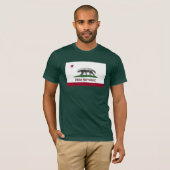 Honey Badger DGAF California T-shirt (Voorkant volledig)