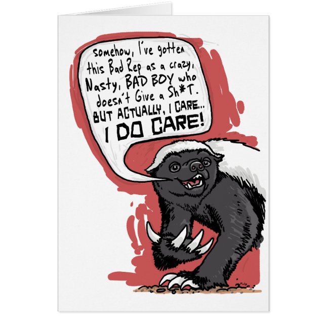 Honey Badger doet Care (Voorkant)