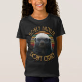 Honey Badger Don_t Care  T-Shirt Unisex (Voorkant)