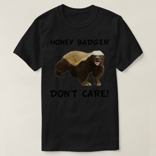 Honey Badger Donampx27t Care Essential TShirt Clas (Design voorkant)