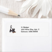 Honey Badger Etiket (Insitu)