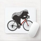 Honey Badger-fietspasje Muismat (Met muis)