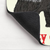 Honey Badger Funny Festive Nasty Nice Humor Quote Muismat (Hoek)