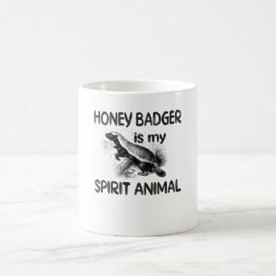 Honey Badger Gifts Animal Honey Badger Lover Koffiemok
