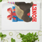 Honey Badger Happy Freakin' Birthday Theedoek (Gevouwen)