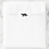 Honey Badger Hart Sticker (Tas)