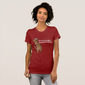 Honey Badger Heart Breaker Valentijnsdag T-shirt (Voorkant volledig)