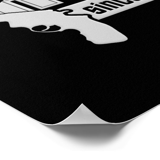 Honey Badger Hunter aangepast poster (Hoek)