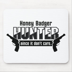 Honey Badger Hunter custom mousepad Muismat