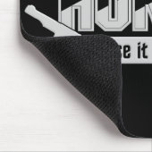 Honey Badger Hunter mousepad Muismat (Hoek)