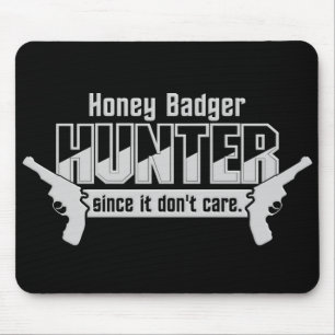 Honey Badger Hunter mousepad Muismat