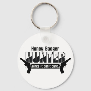 Honey Badger Hunter sleutelhanger