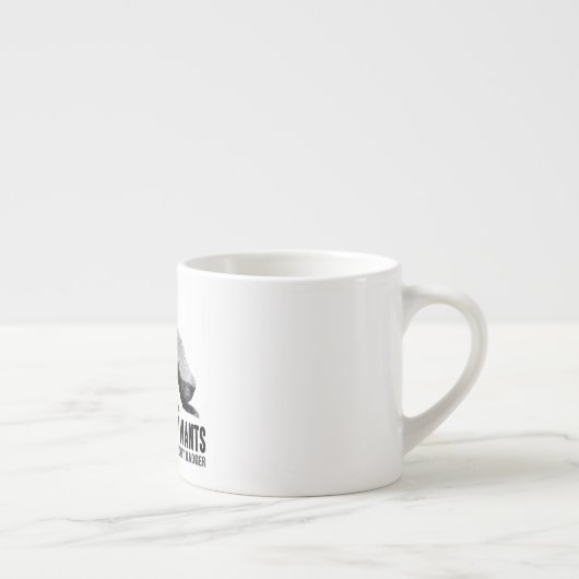 Honey Badger - Ik neem wat ik wil Espresso Kop (Rechts)