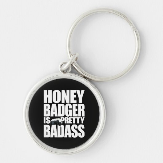 Honey Badger is  Sleutelhanger Badass (Voorkant)