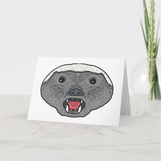 Honey Badger Kaart (Voorkant)