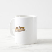 Honey Badger Koffiemok (Voorkant links)