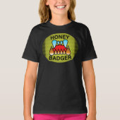 Honey Badger Logo Classic T-Shirt (Voorkant)