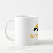 Honey Badger Logo Koffiemok (Links)