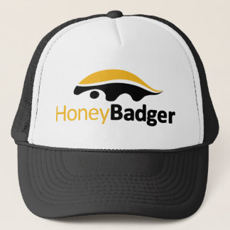 Honey Badger Logo Trucker Pet