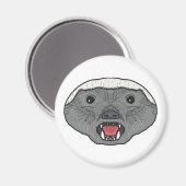 Honey Badger Magneet (Voorkant / Achterkant)
