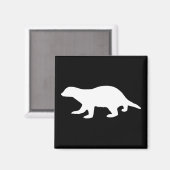 Honey Badger Magneet (Voorkant / Achterkant)