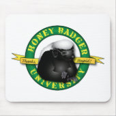 Honey Badger Mousepad Muismat (Voorkant)