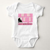 Honey Badger neemt wat ze wil Romper (Voorkant)