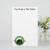 Honey Badger NotePad Briefpapier (Staand voorkant)