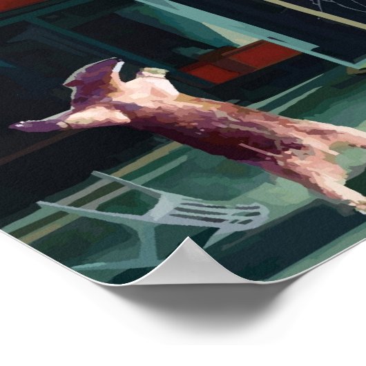 Honey Badger Poster (Hoek)