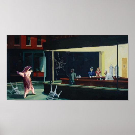 Honey Badger Poster (Voorkant)