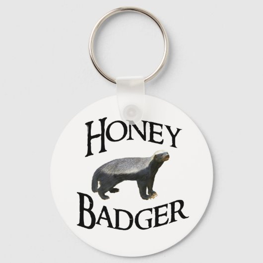 Honey Badger Sleutelhanger (Voorkant)