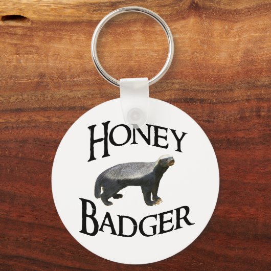 Honey Badger Sleutelhanger (Voorkant)